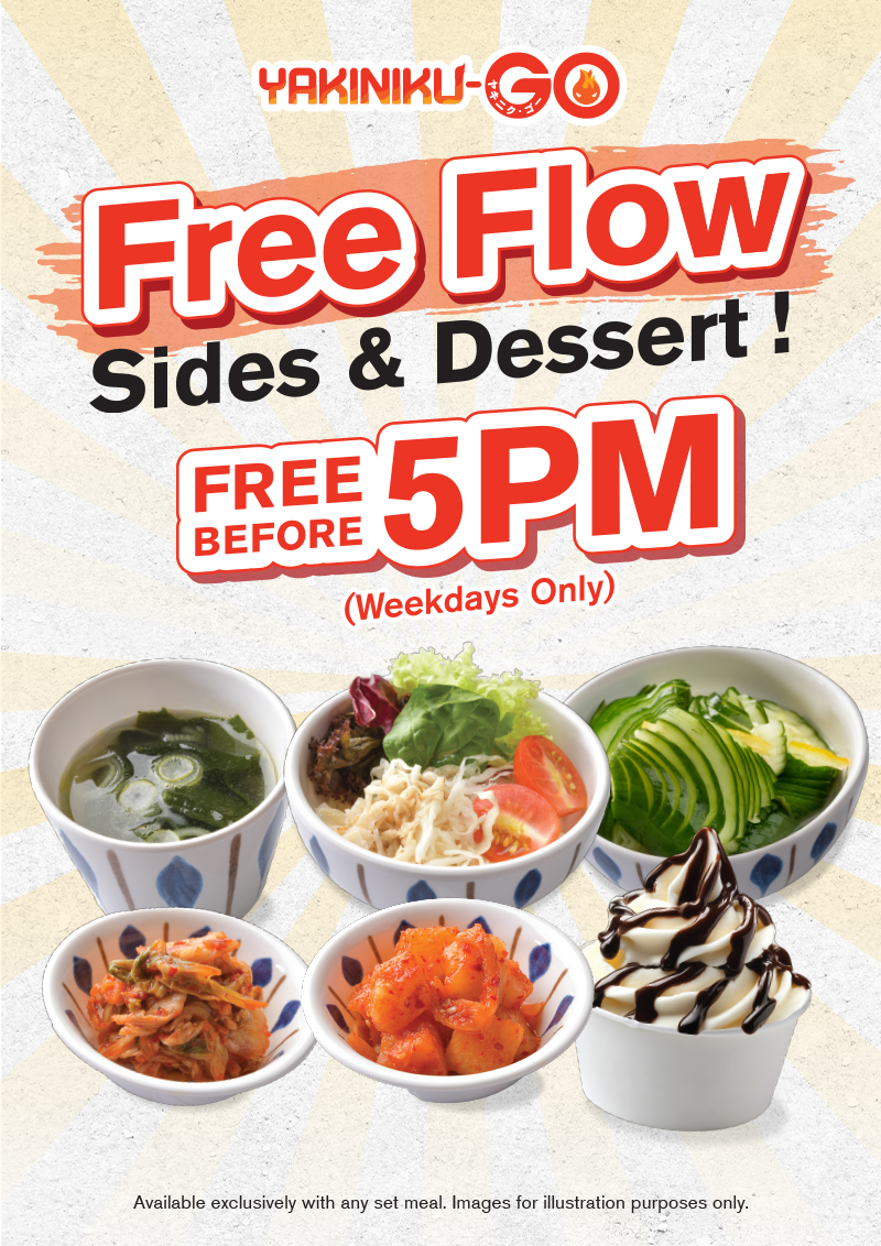 Free Flow Sides & Dessert