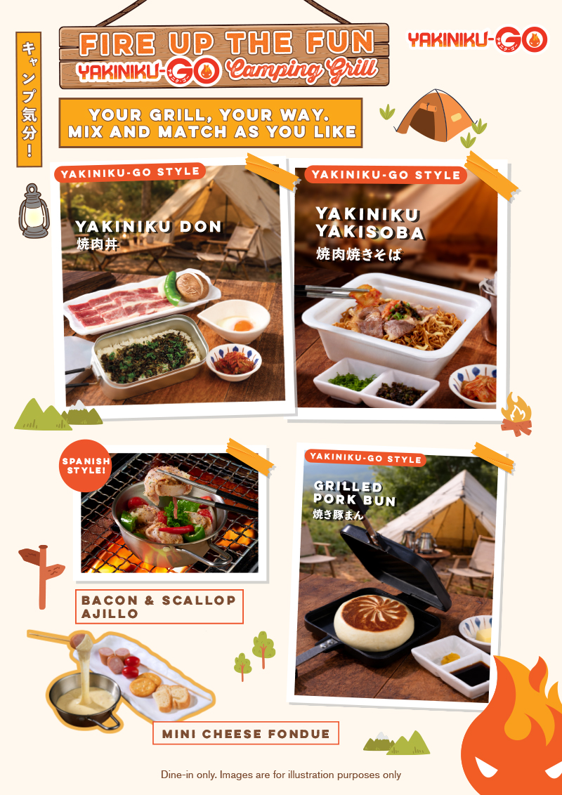 Yakiniku-GO Camping Grill!